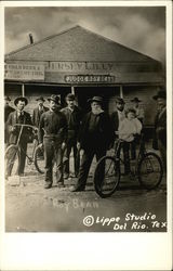 Judge Roy Bean, Jersey Lilly Saloon Bicycles Langtry, TX Postcard Postcard Postcard