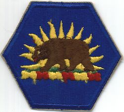 Original/New Army National Guard Patch, SSI,STARC, California Bear Patch