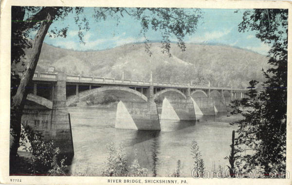 River Bridge Shickshinny Pennsylvania