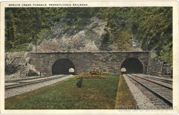 Spruce Creek Tunnels Pennsylvania Railroad Turnpike