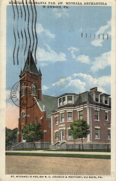 Kosciol F. Flebania Par. Sw. Michala Archaniola W Dubois Pennsylvania
