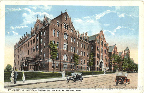 St. Joseph's Hospital, Creighton Memorial Omaha Nebraska