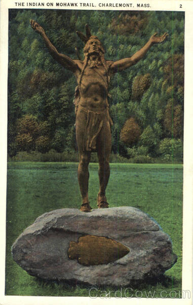 The Indian On Mohawk Trail Charlemont Massachusetts