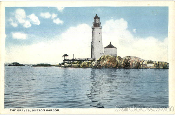The Graves Lighthouse, Boston Harbor Massachusetts