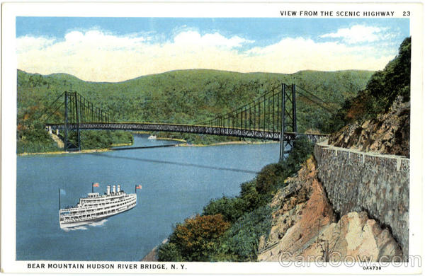 Bear Mountain Hudson River Bridge New York