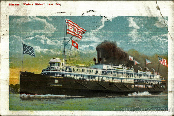 Steamer Western States Lake Erie Steamers