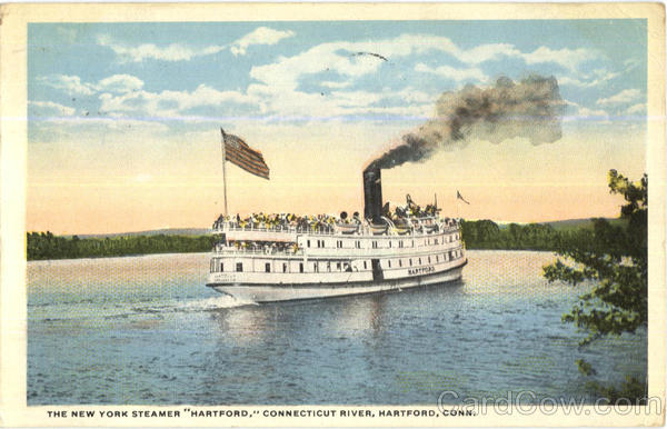The New York Steamer Hartford Connecticut