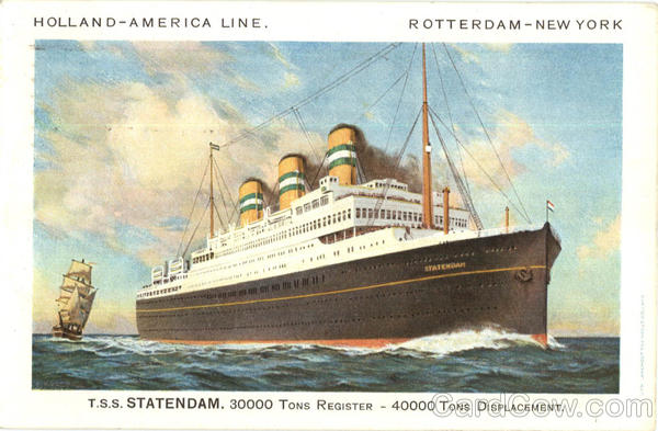 Holland America Line Rotterdam New York