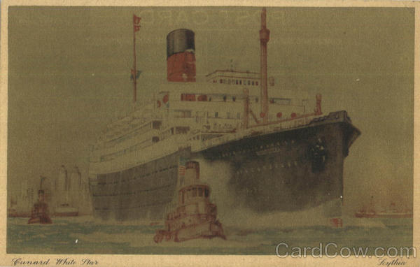 Cunard White Star Soythia Boats, Ships