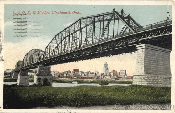 C. & O. R. R. Bridge Cincinnati Ohio