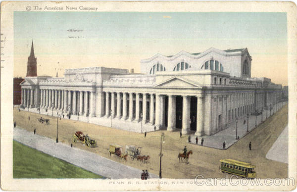 Penn. R. R. Station New York City