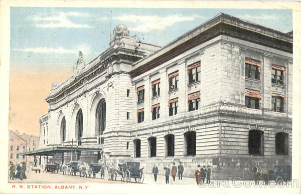 R. R. Station Albany New York