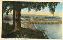 Casino And Pier Postcard