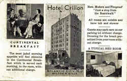Hotel Crillon Postcard