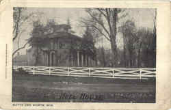 Hull House Butte Des Morts, WI Postcard Postcard