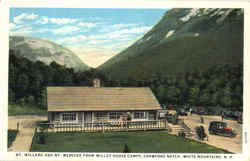 Mt. Willard And Mt Webster From Willey House Camps, Crawford Notch Postcard
