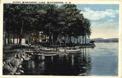 Along Massabesic Lake Postcard