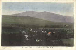 North Twin Mt. From Golf Links Postcard