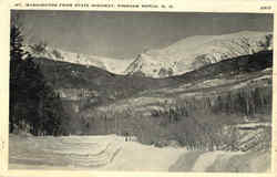 Mt. Washington From State Highway Mount Washington, NH Postcard Postcard