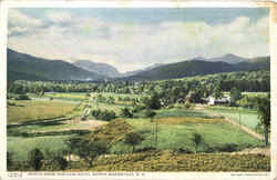 North From Fair View Hotel North Woodstock, NH Postcard Postcard