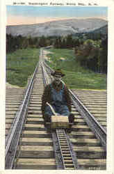 Mount Washington Railway Postcard