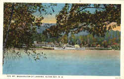 Str. Mt. Washington At Landing Alton Bay, NH Postcard Postcard