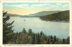 Mt. Sunapee And Lake From Garnet Hill Postcard