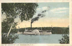 Str. Mt. Washington Lake Winnipesaukee, NH Postcard Postcard