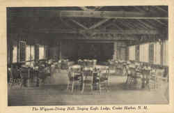 The Wigwam Dining Hall Center Harbor, NH Postcard Postcard