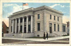 U. S. Post Office Chambersburg, PA Postcard Postcard