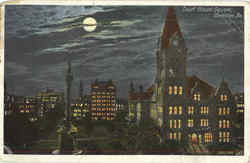 Court House Square Postcard