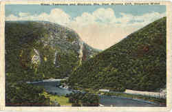 Minsi, Tammany & Blockade Mts. Wynona cliff Minsi, Tammany & Blockade Mts. Wynona cliff