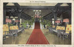 The Lobby Summit Hotel Uniontown, PA Postcard Postcard