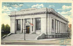 The Reading Public Library Pennsylvania Postcard Postcard