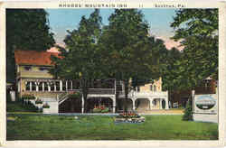 Rhodes Mountain Inn Postcard