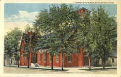 Christian Church Middleport, OH Postcard Postcard