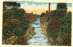 High Bridge Glens Cuyahoga Falls, OH Postcard Postcard