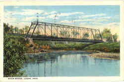 River Bridge Postcard
