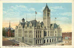 U. S. Federal Building And Post Office Postcard