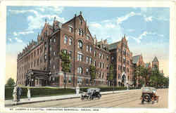 St. Joseph's Hospital, Creighton Memorial Postcard