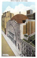 Mecca Temple New York City, NY Postcard Postcard
