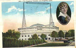 The Angelus Temple Postcard