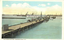 Old Dominion Pier Newport News, VA Postcard Postcard