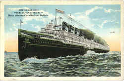 The Great Ship Seeandbee Postcard