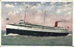 The Steamship Tionesta Postcard