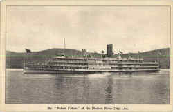 Steamer Robert Fulton Postcard