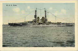 USS Utah Postcard