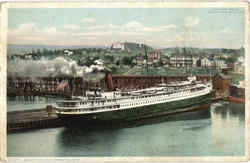 Anchor Line Dock Postcard