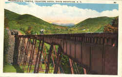 Frankenstein Trestle, Crawford Notch White Mountains, NH Postcard Postcard