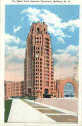New York Central Terminal Postcard